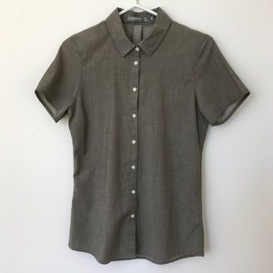 Icebreaker Women’s Green Small Button Down Short Sleeve